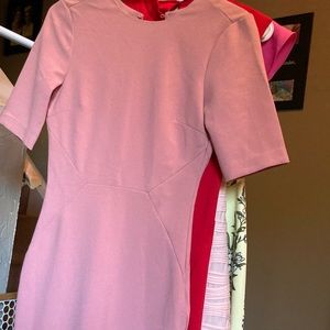 Dusty Rose Mid Length Dress